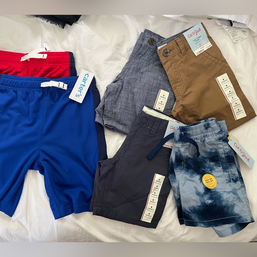 Carter's and Cat and Jack shorts